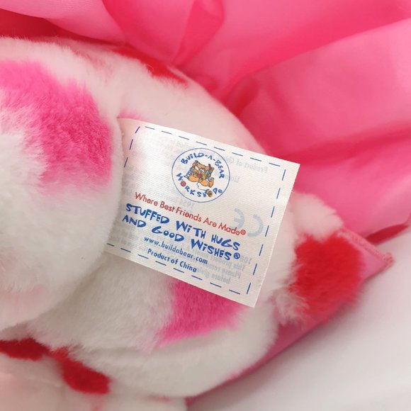 Build A Bear Heart Cupid Fairy Stuffed Plush Toy Valentine Love Gift Collectable - Picture 7 of 10